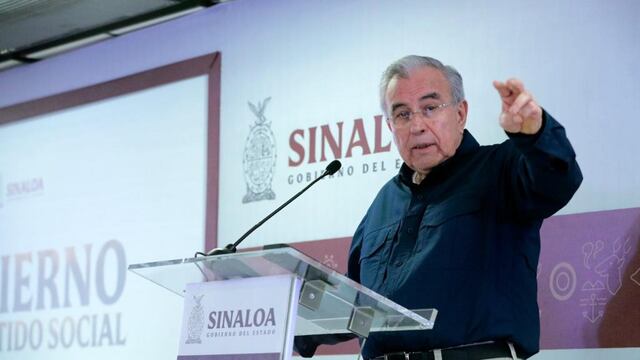 Rubén Rocha, gobernador de Sinaloa