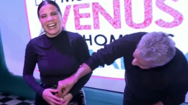 Cinthia Aparicio y Alexis Ayala