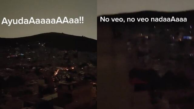 Hombre grita desesperado porque se fue la luz y TikTok se burla de él
