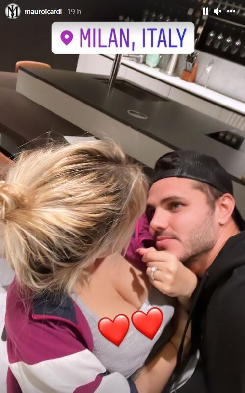 Wanda Nara y Mauro Icardi