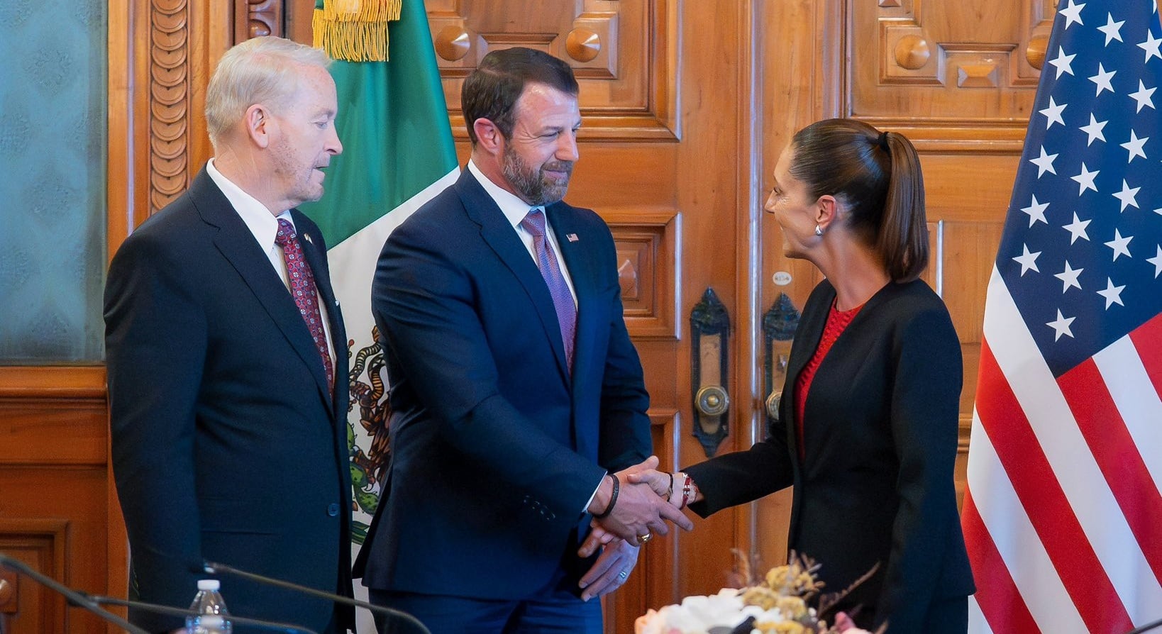 Markwayne Mullin detalla puntos clave de su reunión con Claudia Sheinbaum