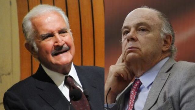 Carlos Fuentes y Enrique Krauze (Cuartoscuro)