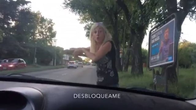 Madre desesperada.