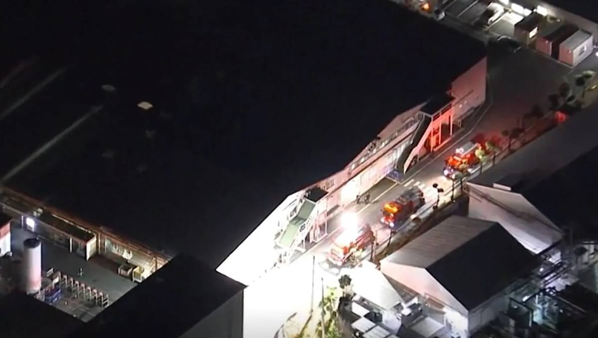 Ataque en fábrica de Japón