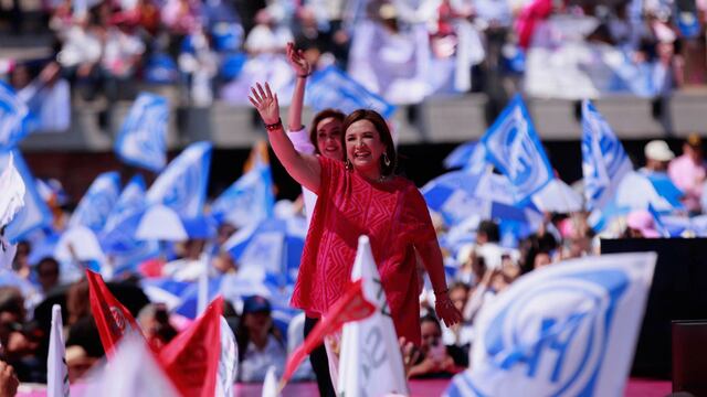 Xóchitl Gálvez, candidata de la coalición Fuerza y Corazón por México