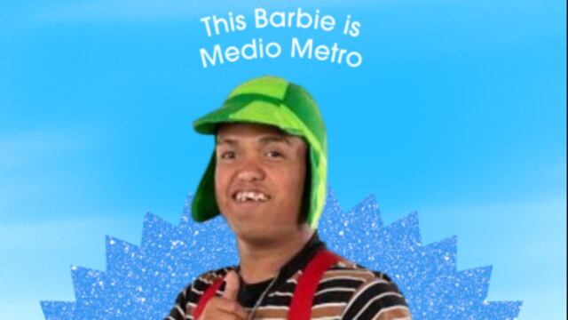 Medio Metro ya es una hermosa Barbie