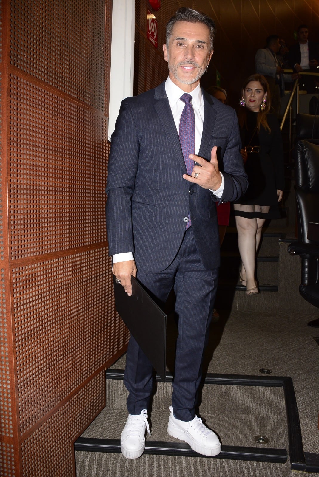 Sergio Mayer, actor.