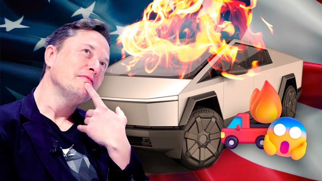 Tesla: Cuatro Cybertruck se incendiaron en Estados Unidos