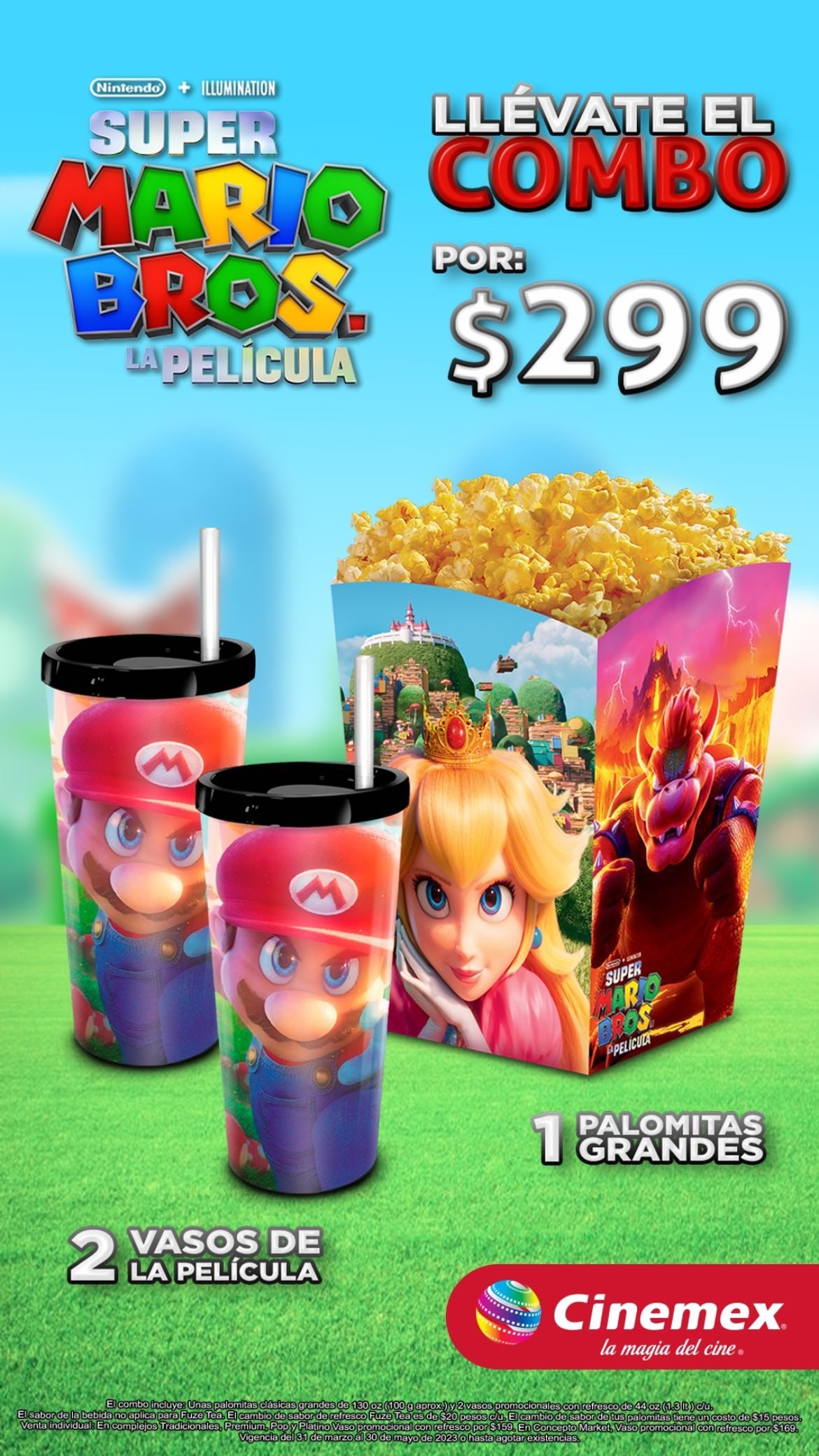 Cinemex tiene varias sorpresas de Super Mario Bros. La Película