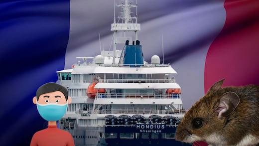 Francia recibe a nacionales del MV Hondius; reportan contagio con hantavirus