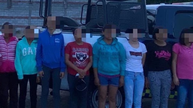 Parte de los detenidos en Guanajuato.