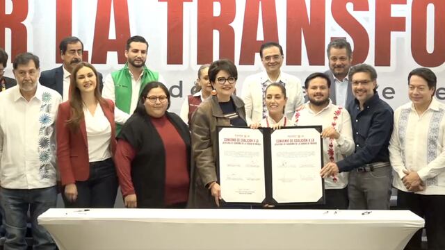 Elecciones 2024: En al menos 4 estados habrá coalición de Morena, Partido Verde y PT