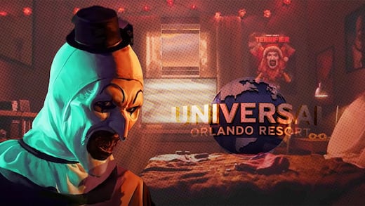 Casa de la Risa del Terror en Universal Orlando Resort, la mansión embrujada de Terrifier que estabas esperando