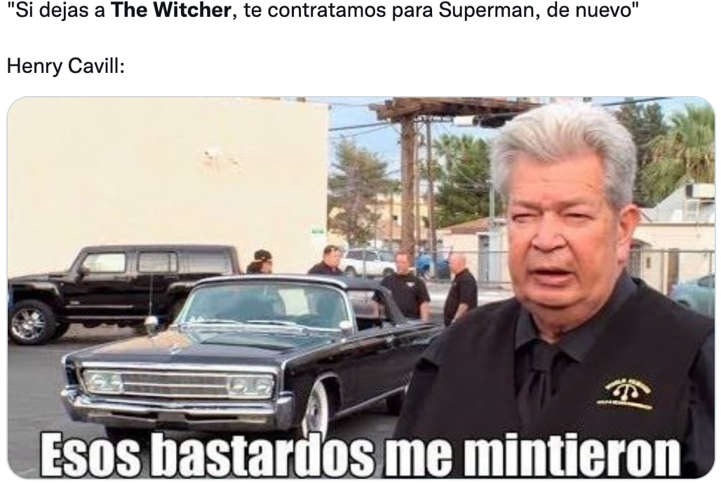 Henry Cavill ya no será Superman y los memes explotan contra James Gunn