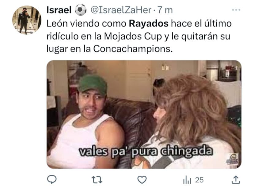 Memes Rayados de Monterrey.