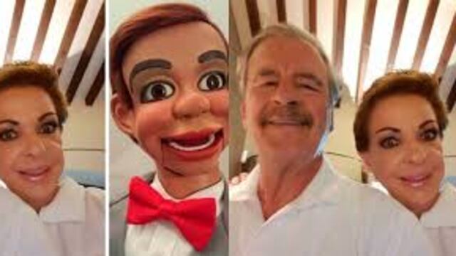 El expresidente y su esposa