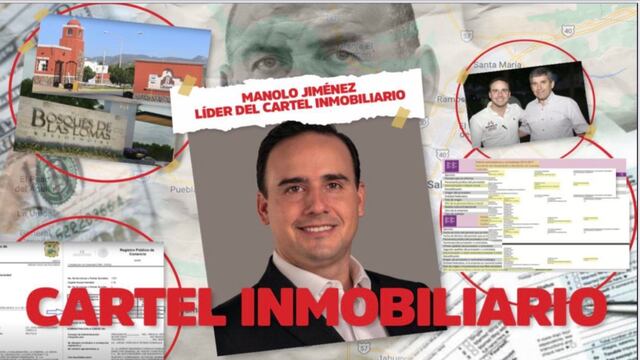 Ricardo Mejía denuncia a Manolo Jiménez y su cártel inmobiliario