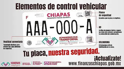 Diseños de placas en México