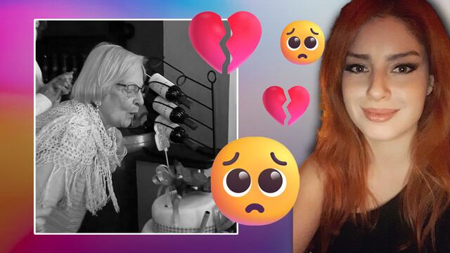 Romina Mircoli de luto por la muerte de su abuela a una semana de la muerte de su madre