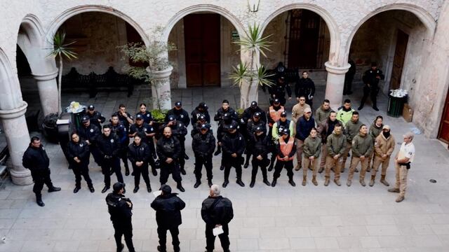 Policías de San Juan de los Lagos.