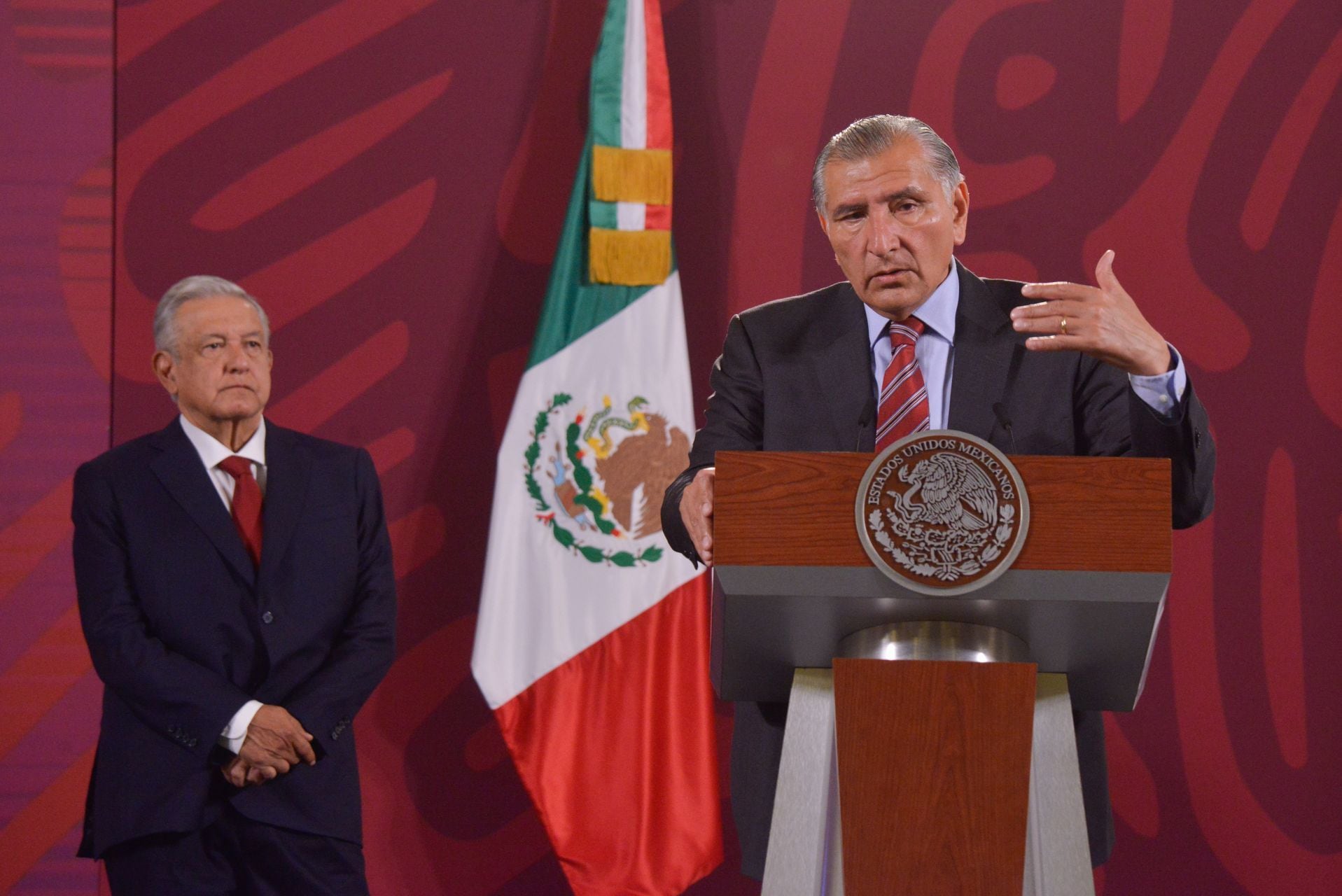 Adán Augusto López dice que estrategia de seguridad, “abrazos, no balazos”,está dando resultados