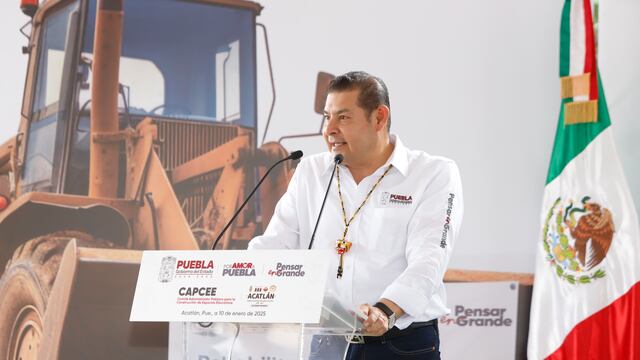 Alejandro Armenta, gobernador de Puebla