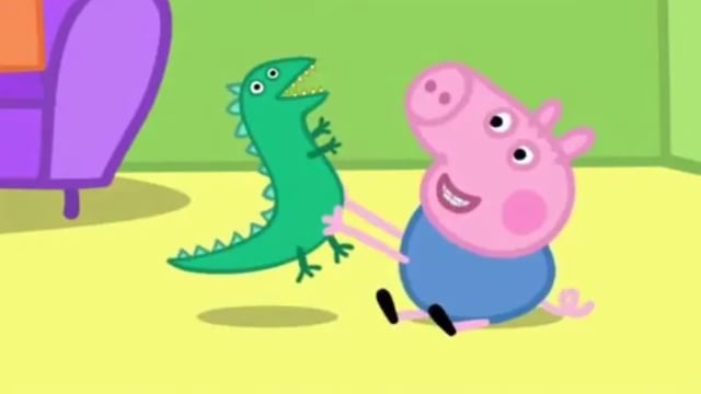 George, hermano de Peppa Pig