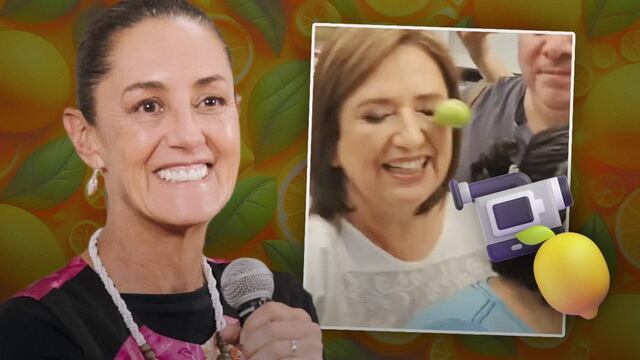 Claudia Sheinbaum y el limonazo a Xóchitl Gálvez