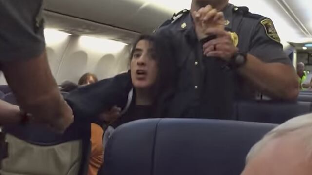 Alérgica a los aviones.