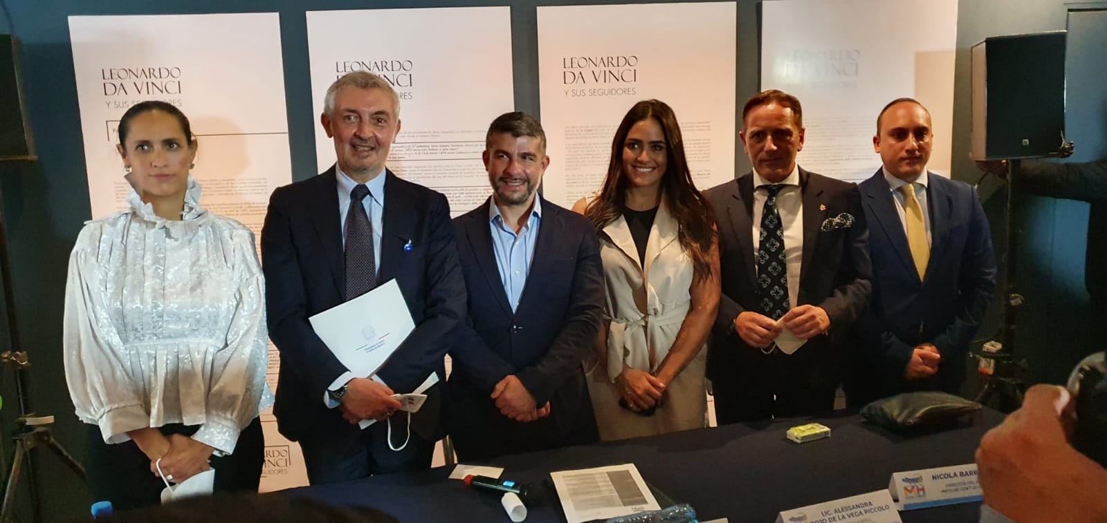 Inauguración de "Leonardo Da Vinci y sus seguidores"