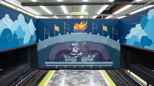 Arte y memoria en Metro Universidad: la nueva imagen de la Línea 3.