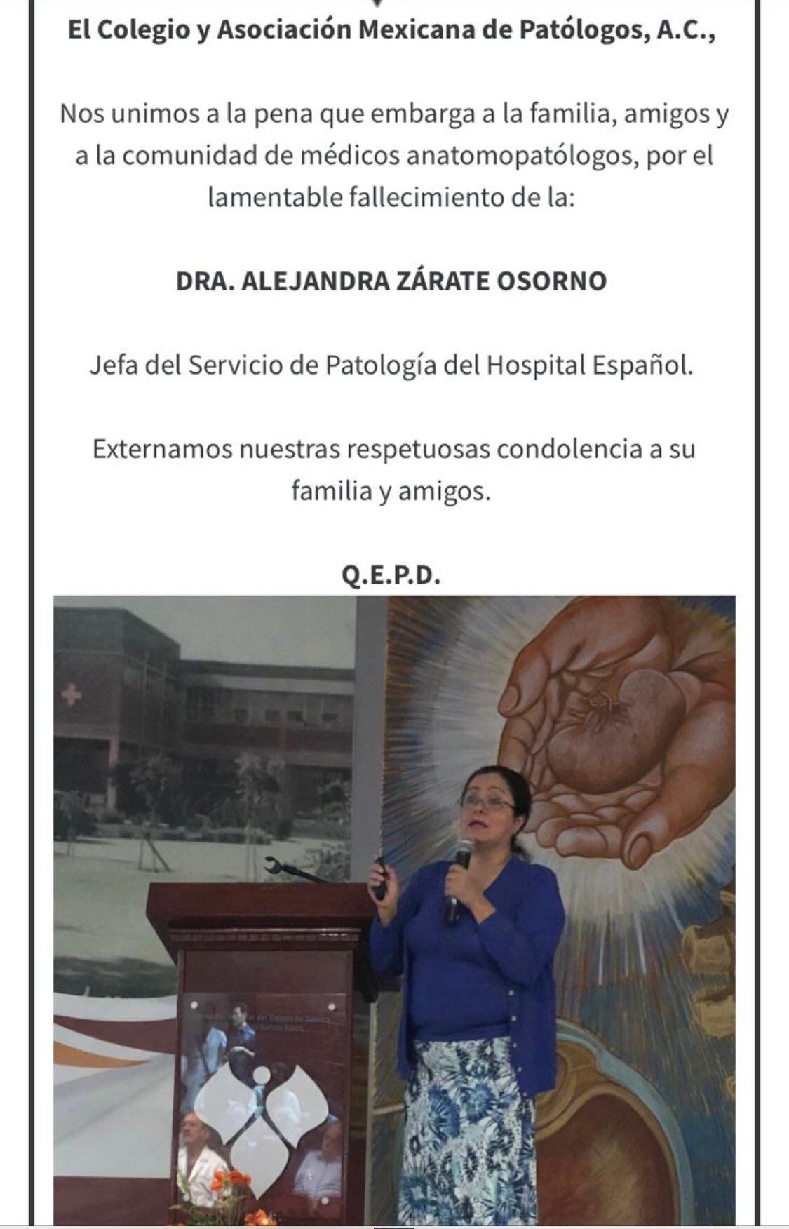 Condenan feminicidio de la médica Alejandra Zárate