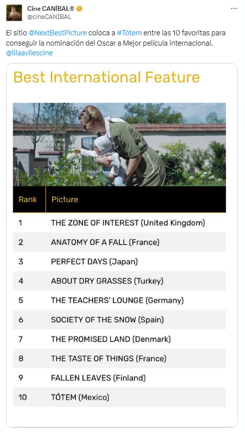 Tótem, película mexicana