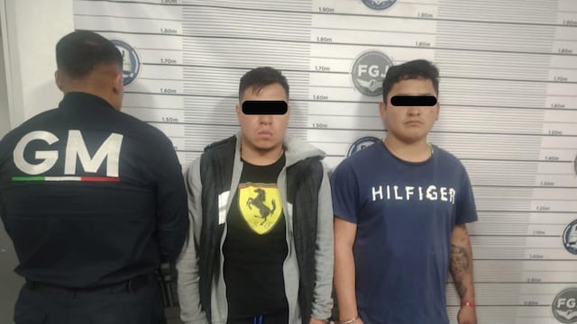 Guardia Municipal de Naucalpan detiene a dos objetivos prioritarios.