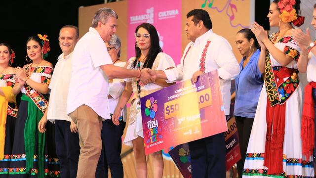 Javier May cierra feria de Tabasco 2025