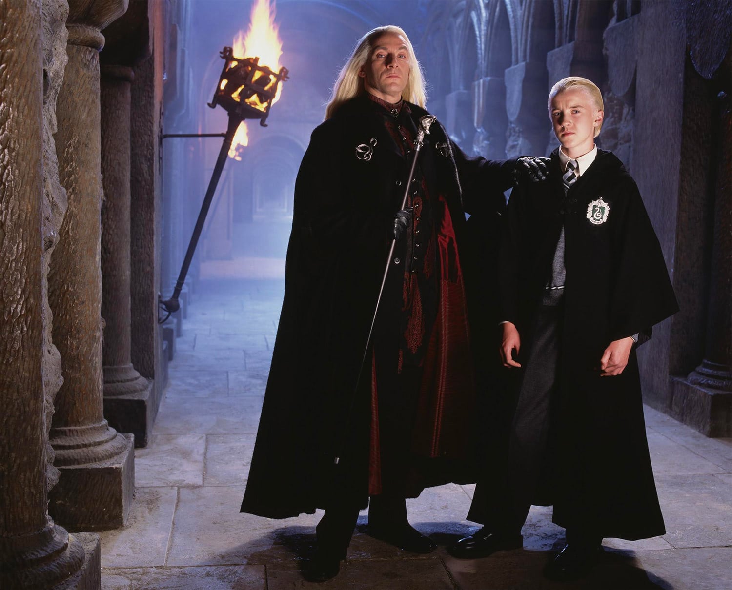 Jason Isaacs como Lucius Malfoy en Harry Potter
