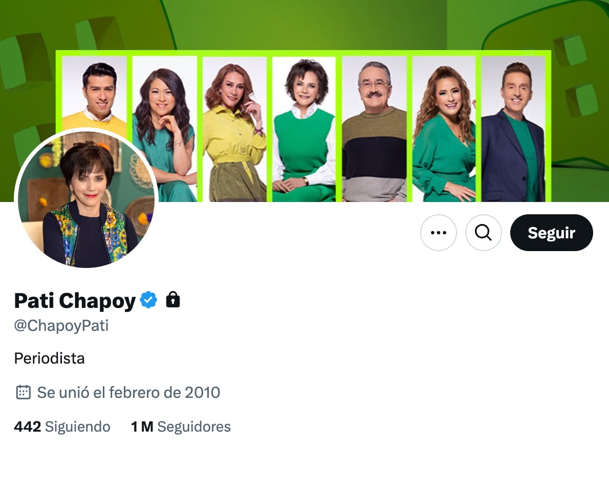Pati Chapoy restringe sus redes