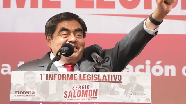 Miguel Barbosa, gobernador de Puebla