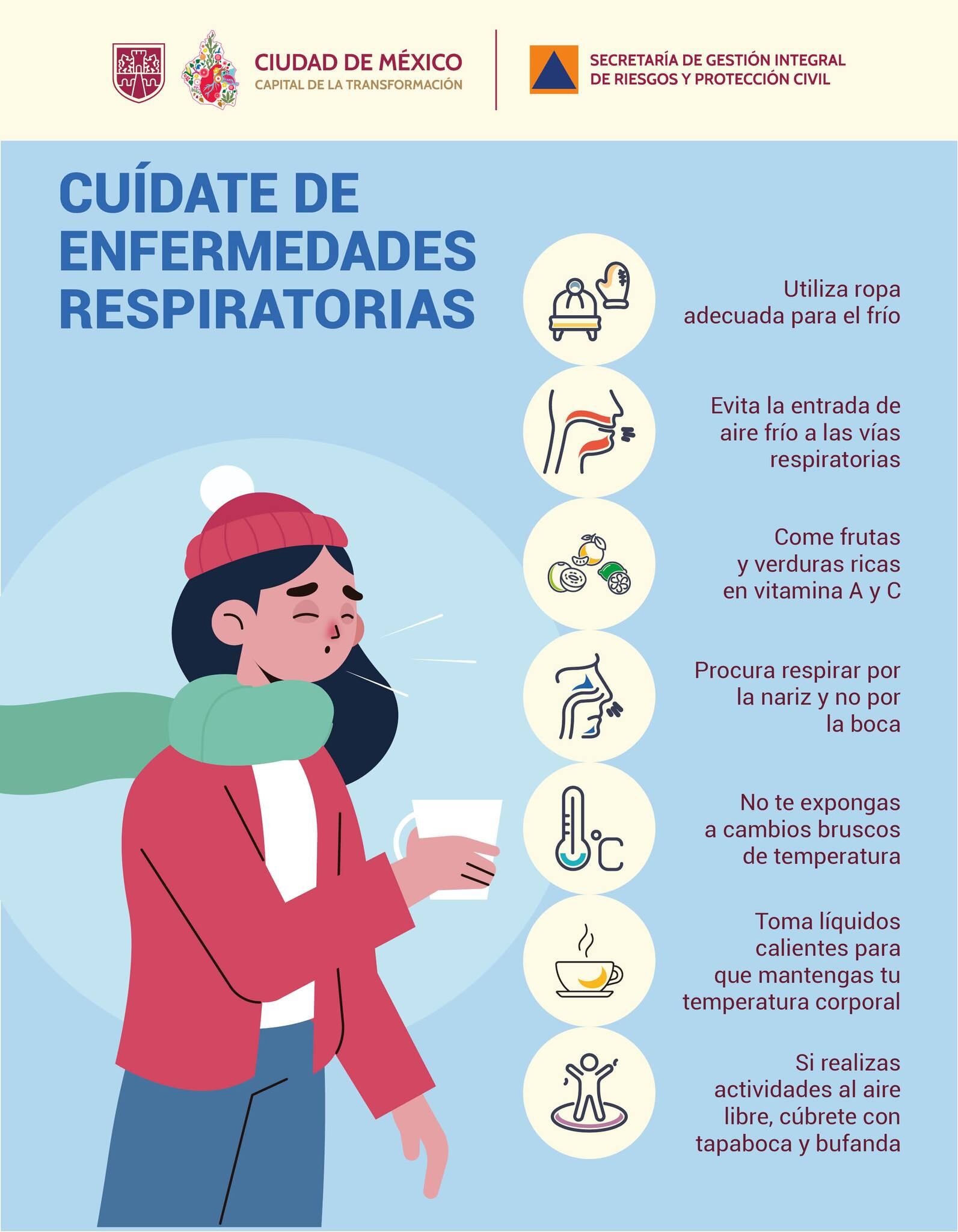 Alerta amarilla en CDMX por frío