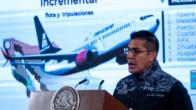 Sedena presume 220 vuelos de Mexicana de Aviación