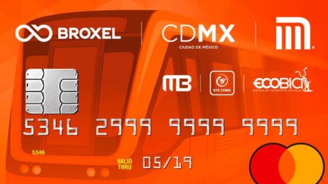 Hay que recordar que el costo del plástico es de 10 pesos y está a la venta en casi todas las estaciones del Sistema de Transporte Colectivo Metro.