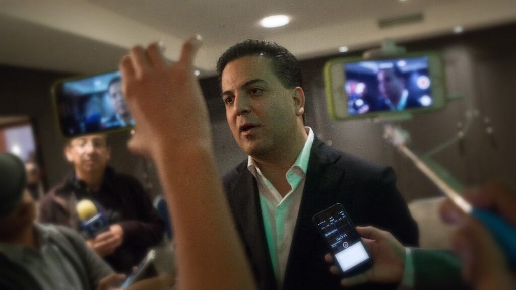 Damián Zepeda, senador del PAN