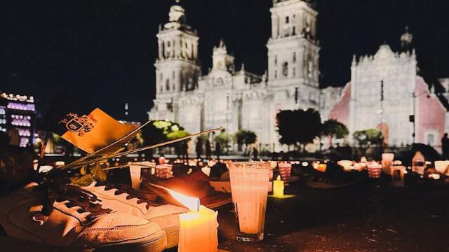 El Zócalo se convirtió en el escenario de un dolor colectivo