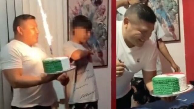 Le cantan el Himno Nacional en su cumpleaños