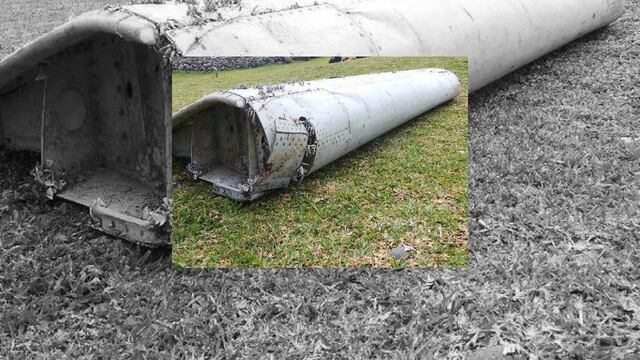 Encuentran restos de avión en una isla, podrían ser del Malaysia Airlines desaparecido en 2014