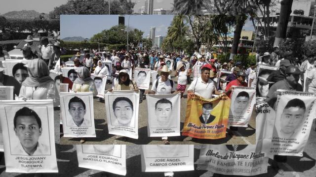 Marcha por los normalistas desaparecidos
