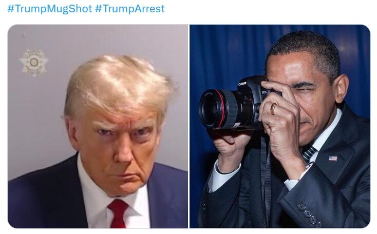 Foto de Donald Trump arrestado dejó una ola de memes