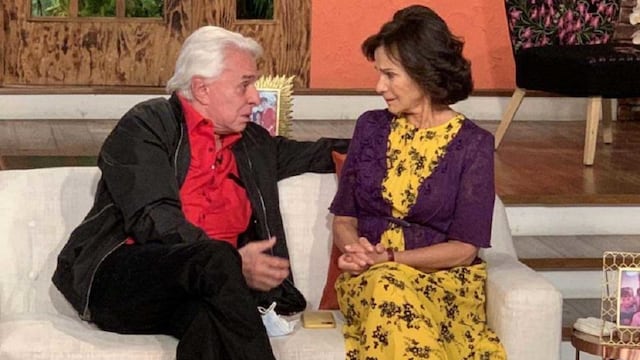 Pati Chapoy y Enrique Guzmán