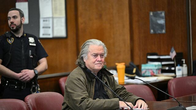Steve Bannon, ex asesor de Donald Trump