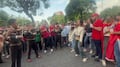 Así fueron los festejos por el triunfo de España contra Argentina en la CDMX
